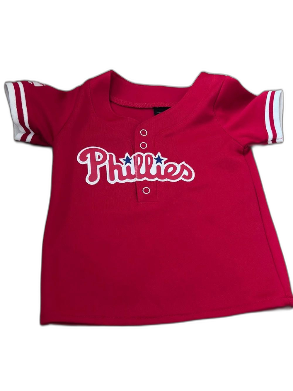 Majestic Philadelphia Phillies Baby Jersey Top 12 Months MLB Genuine Merchandise